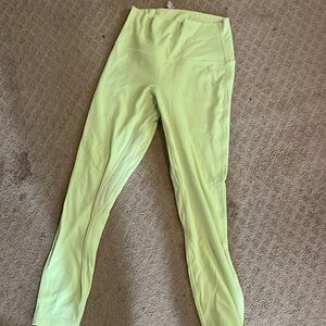 Lululemon neon leggings size 6